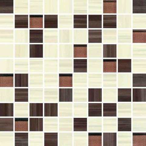 Mozaika Sensa brown 25x25