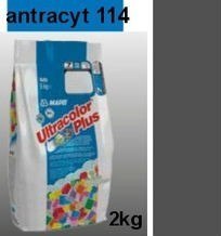 "ANTRACYT" Fuga mapei Ultracolor 114 - 2 kg
