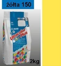 "ŻÓŁTA" Fuga mapei Ultracolor 150 - 2 kg