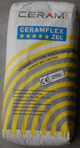 Klej CERAMFLEX ŻEL C2TES1 - 25 kg