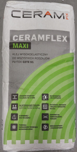 Klej CERAMFLEX MAXI C2TES1 - 25 kg